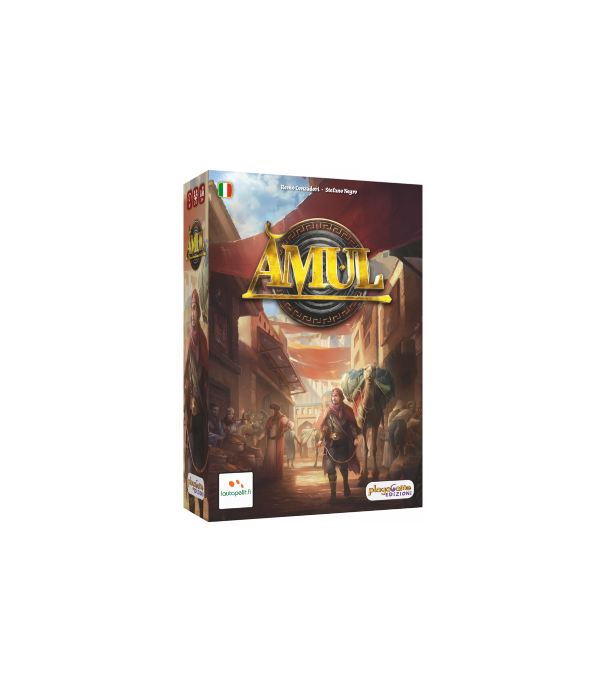 Amul - Gioco di Carte Strategico di Draft per 3-8 Giocatori, 45 Minuti di Divertimento, Età 10+ - Playagame Edizioni