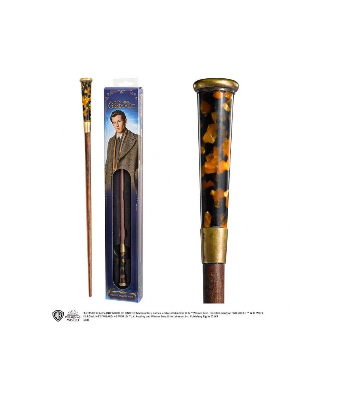 Animali Fantastici - Bacchetta Magica di Theseus Scamander in Blister