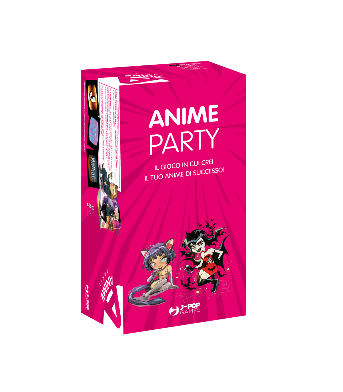 Anime Party - Gioco di Carte Narrativo di Studio Supernova | Crea il Tuo Anime Ideale | Gioco per 3-6 Giocatori, 30 Minuti di Di