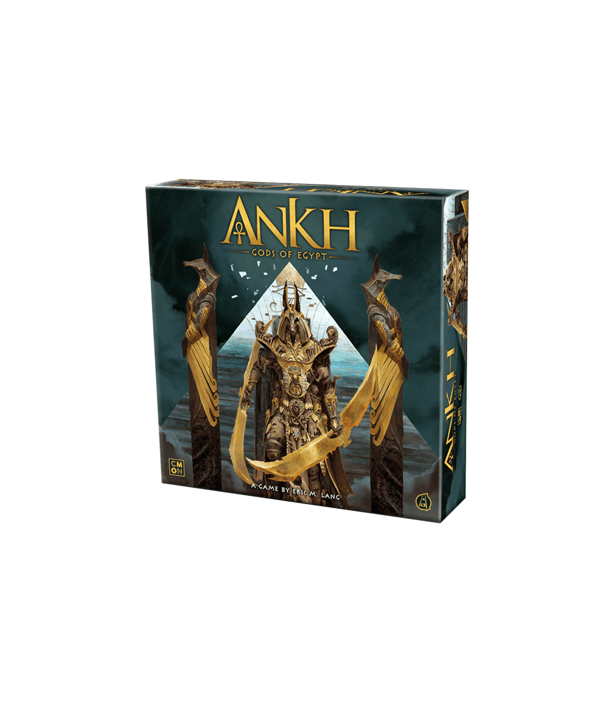 Ankh - Divinità Egizie di Asmodee | Gioco di Strategia per 2-5 Giocatori | 90 Minuti di Avventura Mitologica e Miniature