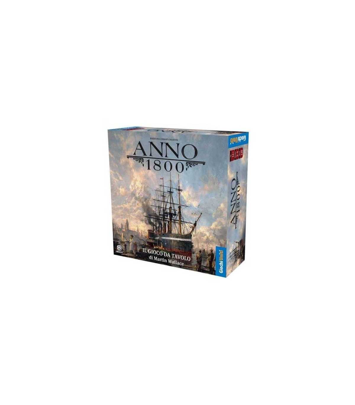 "Anno 1800 - Gioco da Tavolo Strategico per 2-4 Giocatori, Costruisci il Tuo Imperio Marino in 120 Minuti - Giochi Uniti"