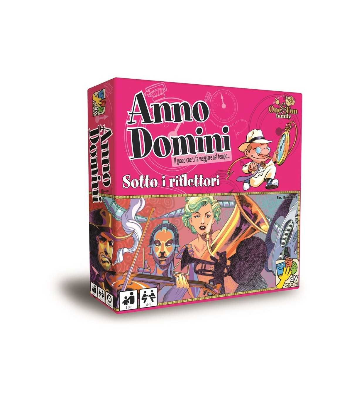 Anno Domini: Sotto i Riflettori - Gioco Educativo di Bluff per Bambini e Famiglie, Storia del Cinema e Musica, 10+ anni