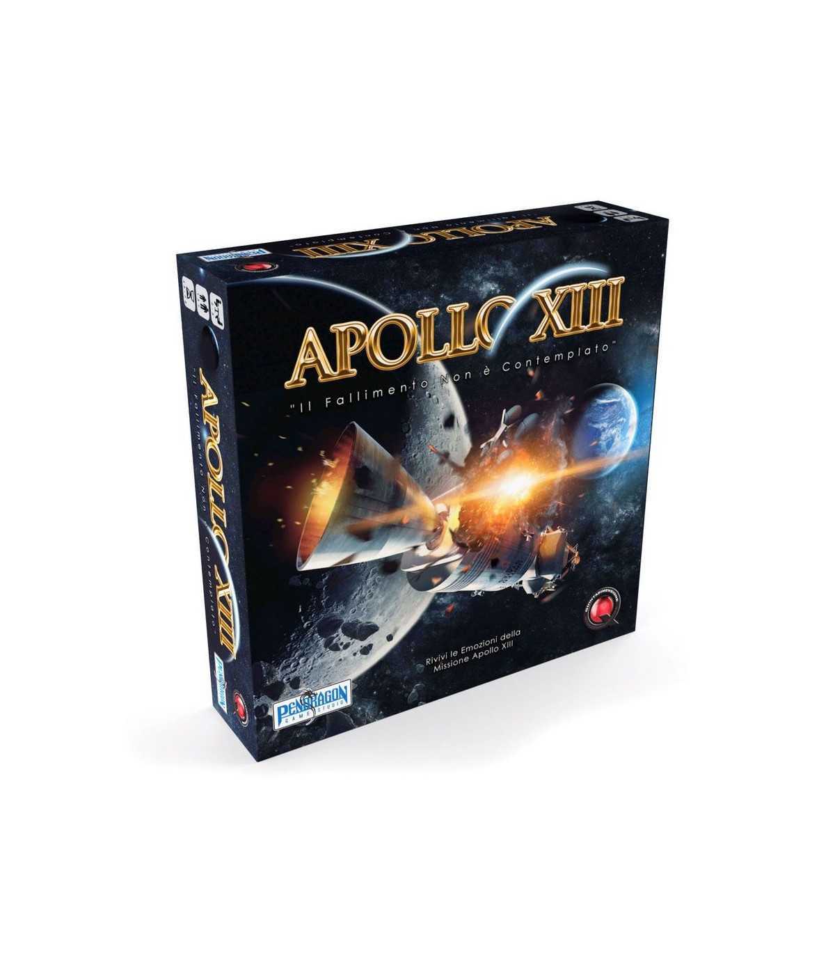 Apollo XIII - Gioco da Tavolo Cooperativo Avventura Spaziale per 2-5 Giocatori, 60 Minuti, di Andrea Crespi, Italiano