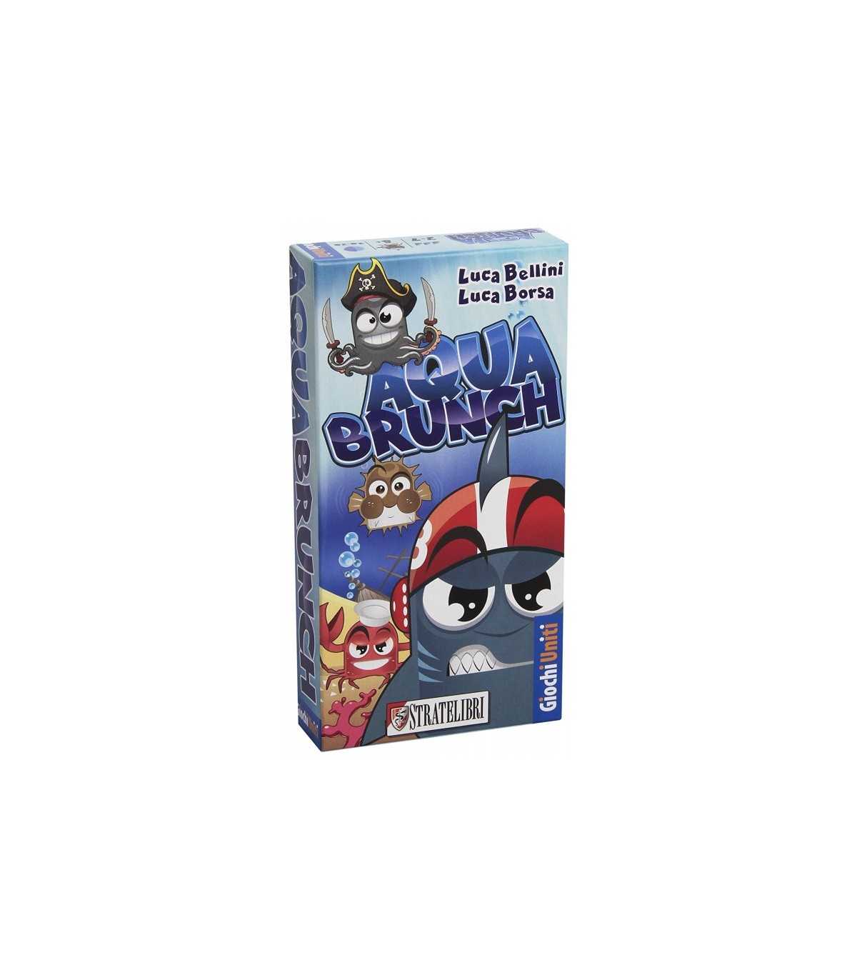 Aqua Brunch - Gioco di Carte Sottomarino per Famiglie (3-7 Giocatori, 20 Min) - Divertimento e Strategia per Bambini 8+!