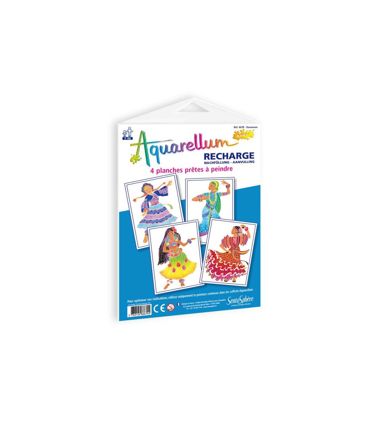 Aquarellum - Danzatrici Folcloristiche (Ricarica)