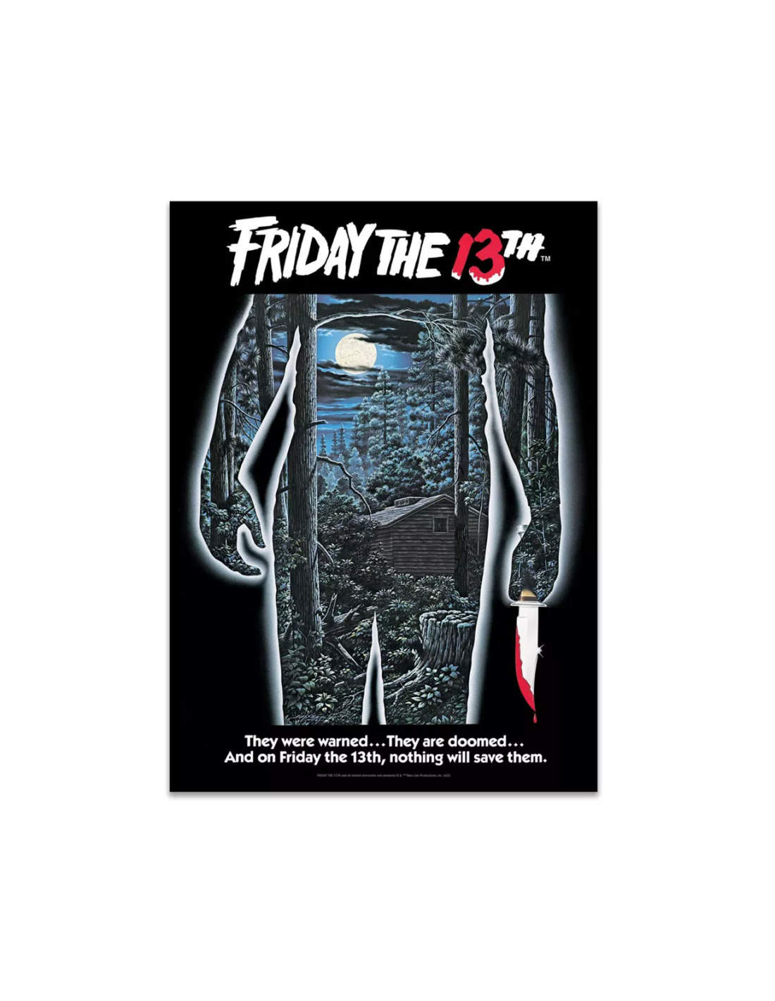 AQUARIUS CLASSIC PUZZLE 300 PEZZI PCS - FRIDAY THE 13Th NEW NUOVO