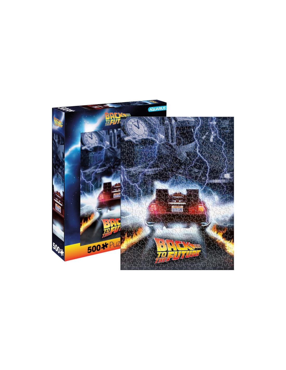 AQUARIUS CLASSIC PUZZLE 500 PEZZI PCS - BACK TO THE FUTURE NEW NUOVO
