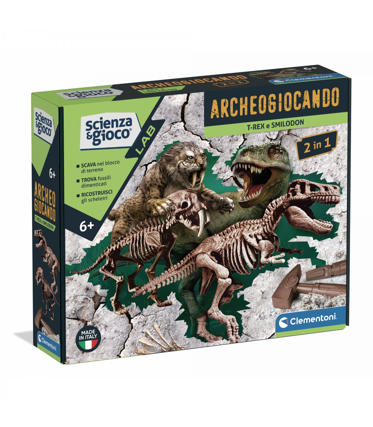 Archeogiocando -T-rex e Smilodon