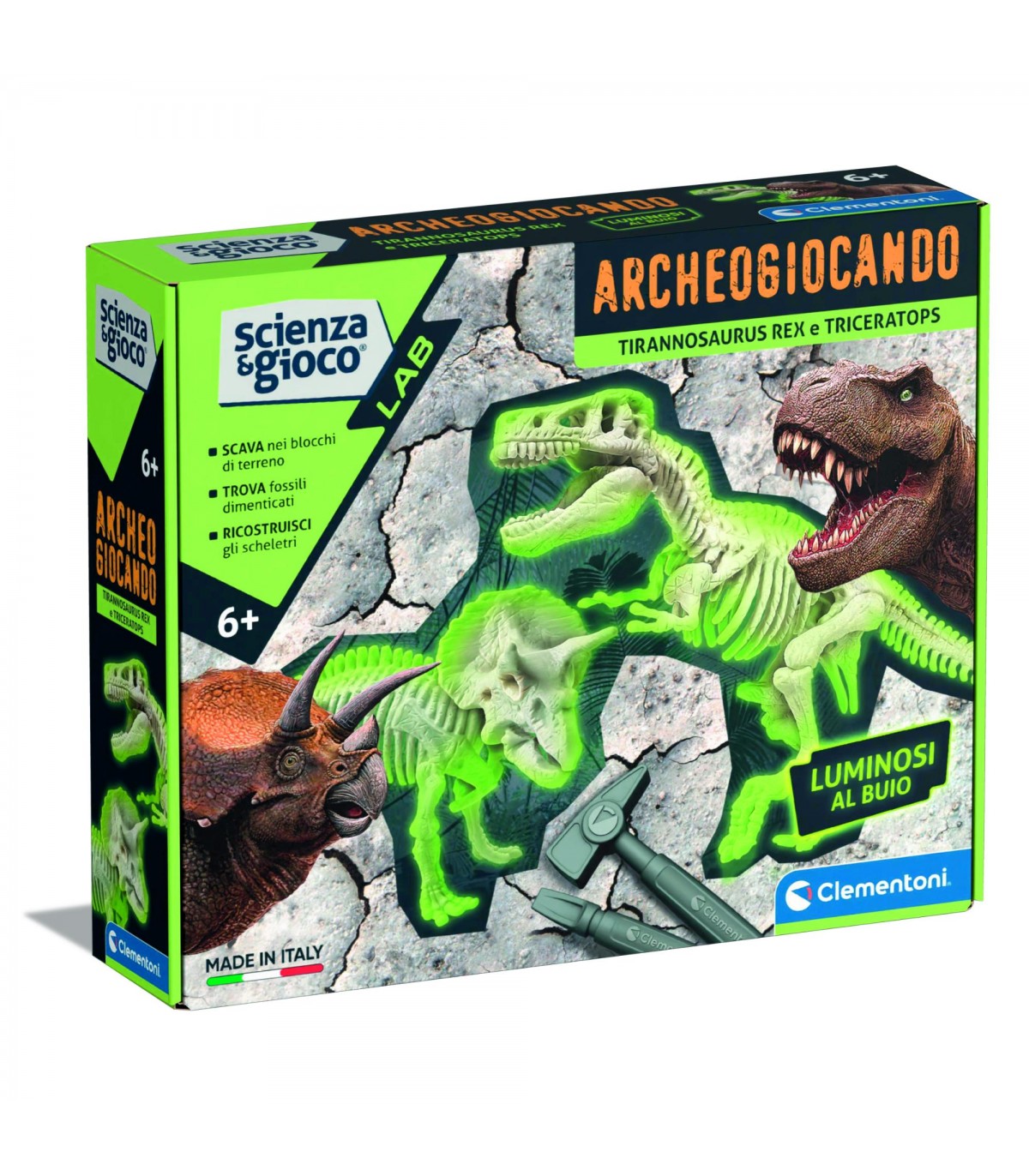 Archeogiocando - T-Rex & Triceratopo