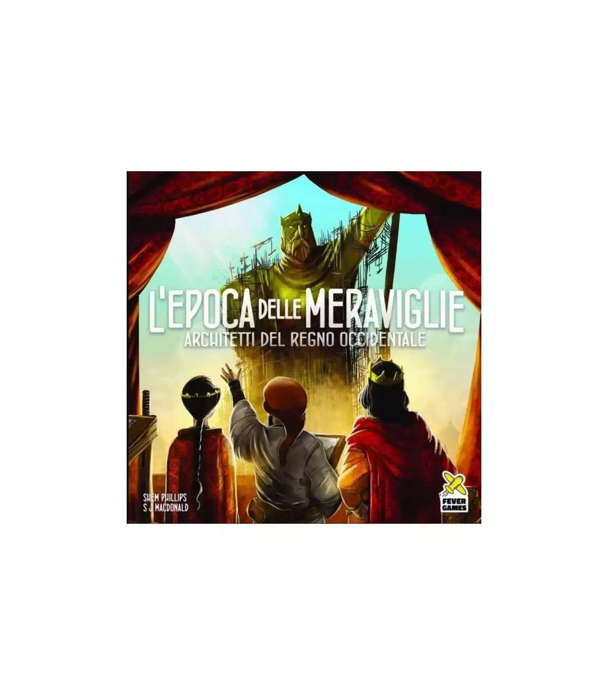 Architetti del Regno Occidentale - L'Epoca delle Meraviglie: Gioco da Tavolo Strategico per 1-5 Giocatori, Espansione 2022