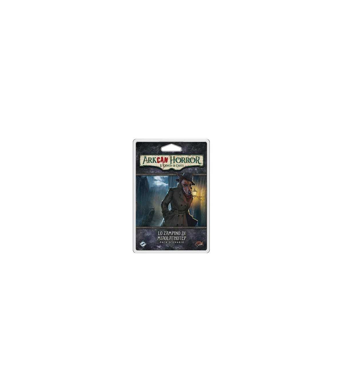 Arkham Horror LCG: Lo Zampino di Miaolathotep - Gioco di Carte Cooperativo per 1-4 Giocatori, 120 Minuti di Tensione e Avventura