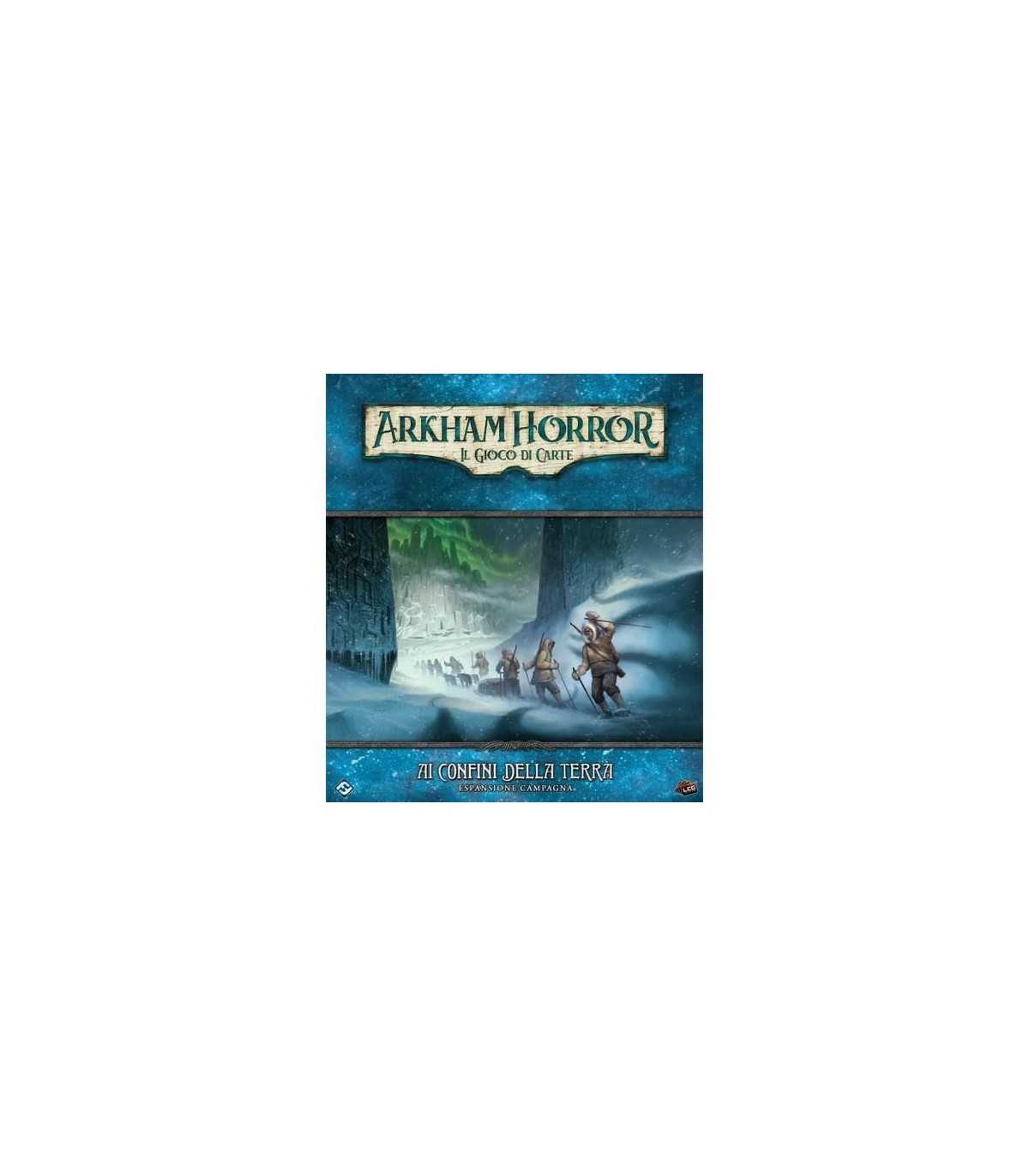 Arkham Horror - LCG: Ai Confini della Terra, Espansione Campagna Cooperativa - Avventura in Antartide, 1-2 Giocatori, 300+ Carte