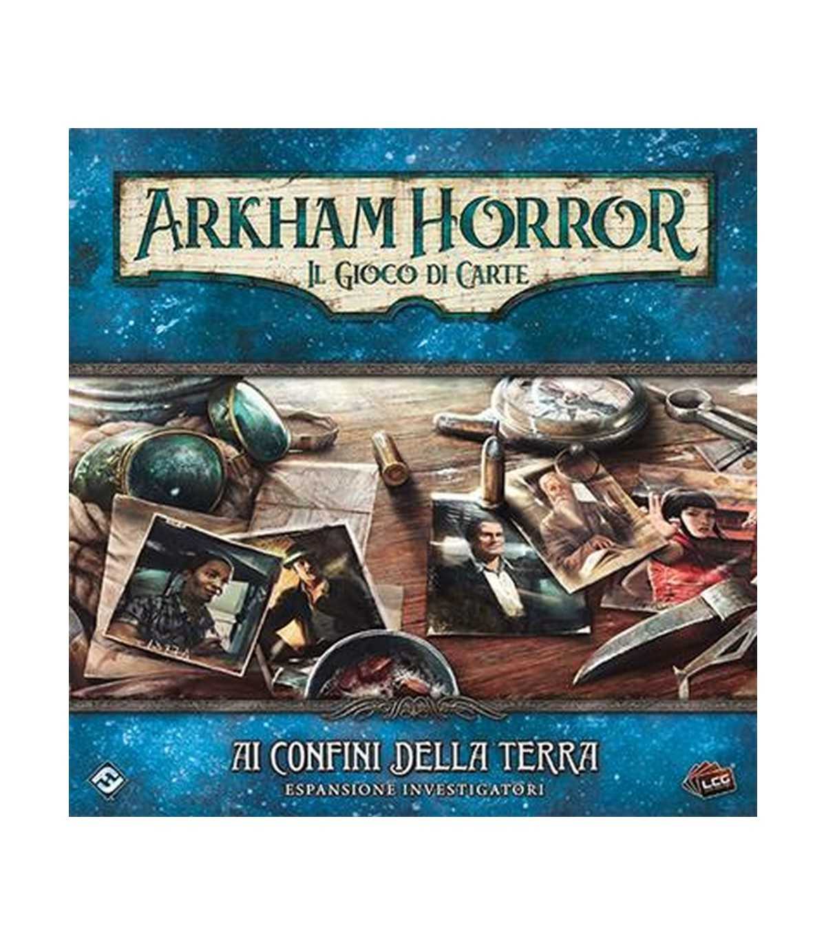 Arkham Horror - LCG: Ai confini della Terra, Espansione Investigatori | Nuovi personaggi e oltre 250 carte | Gioco cooperativo 1