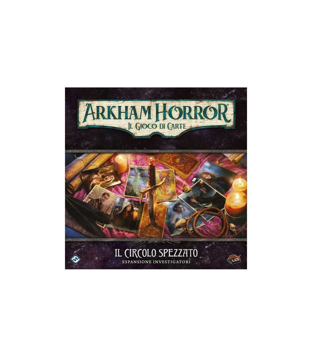 Arkham Horror LCG: Il Circolo Spezzato - Espansione Investigatori | 6 Nuovi Personaggi e 187 Carte Giocatore - Asmodee