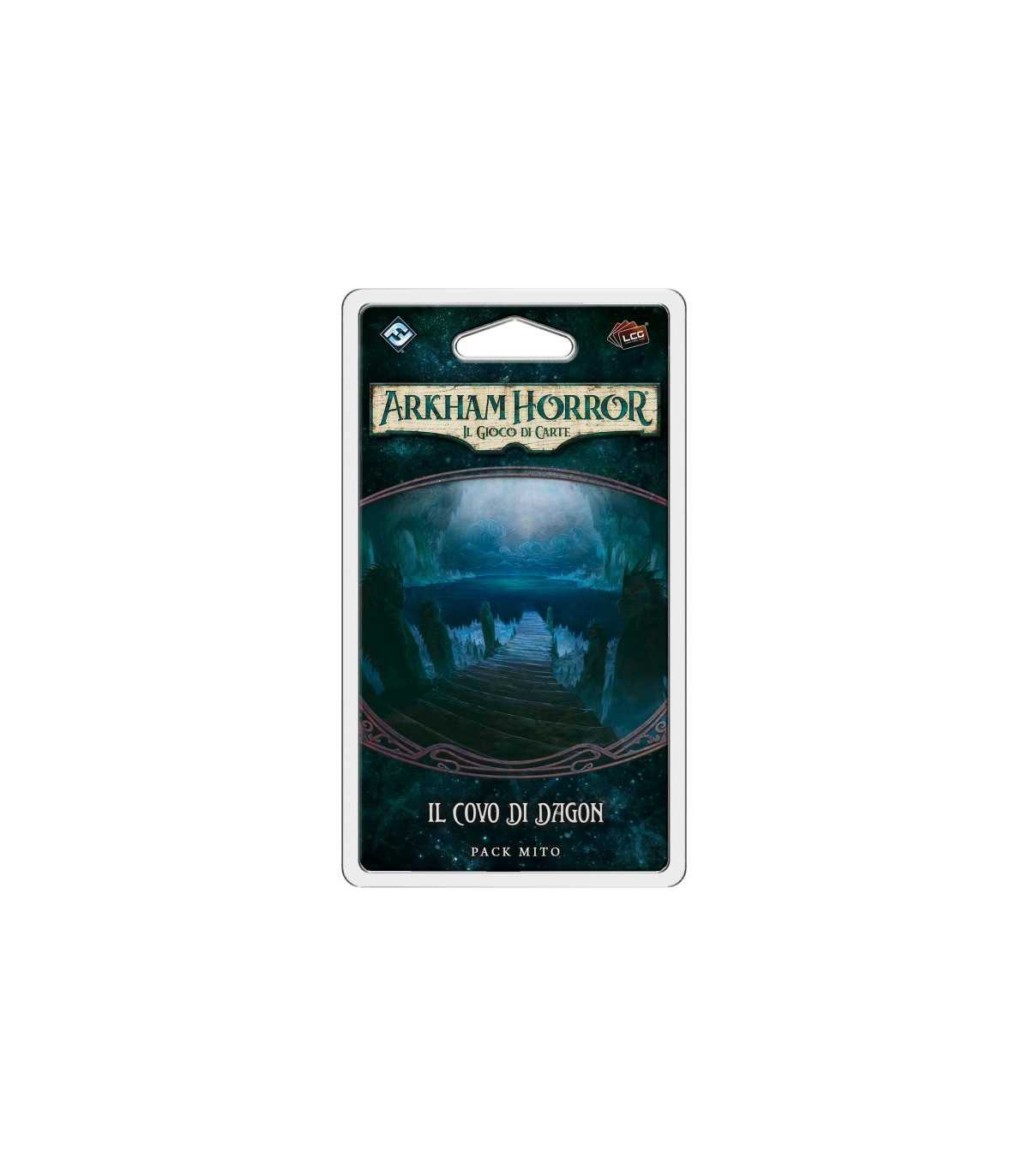 Arkham Horror LCG: Il Covo di Dagon - Espansione Cooperativa (1-4 Giocatori, 120 Minuti) - Mythos Pack Innsmouth