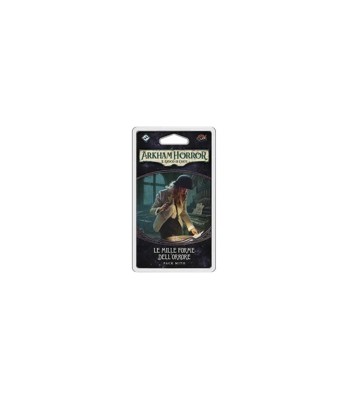 Arkham Horror LCG: Le Mille Forme dell'Orrore - Espansione Cooperativa per 1-2 Giocatori, 60 Nuove Carte, Avventura Cthulhu
