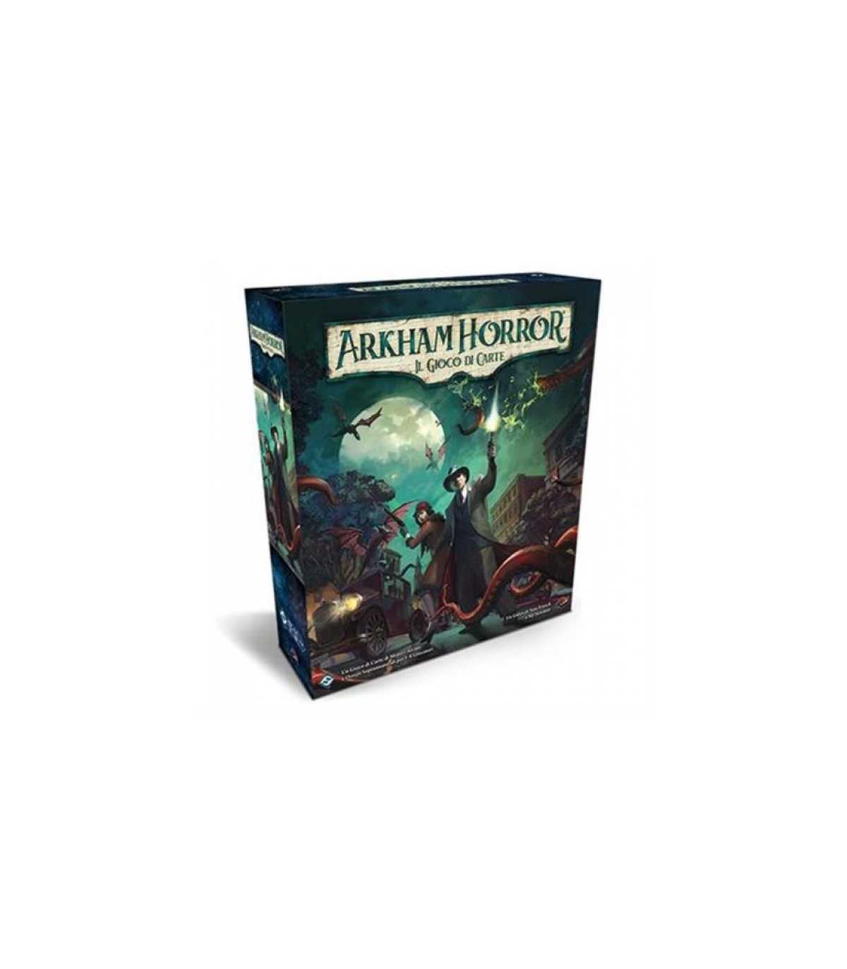 Arkham Horror - LCG: Revised Core | Gioco di Carte Cooperativo Lovecraftiano | 1-4 Giocatori | Scopri i Misteri di Arkham