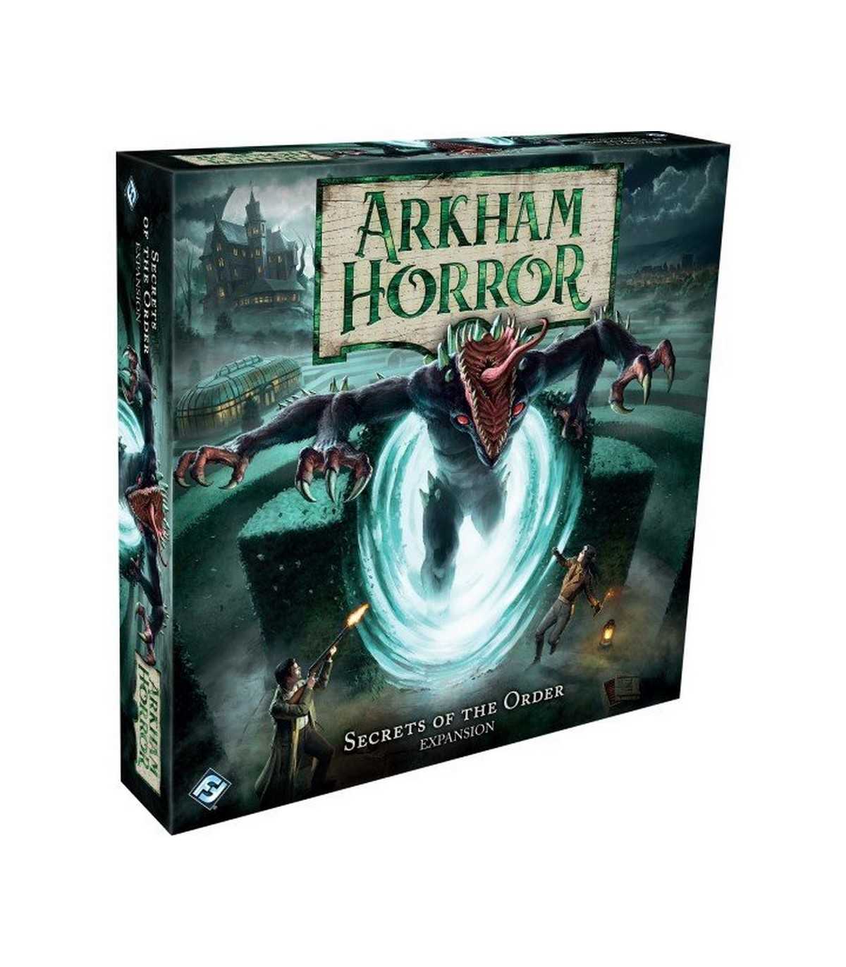 Arkham Horror - Terza Edizione: I Segreti dell'Ordine - Espansione Cooperativa per 1-6 Giocatori, Avventure Horror e Misteri Cth