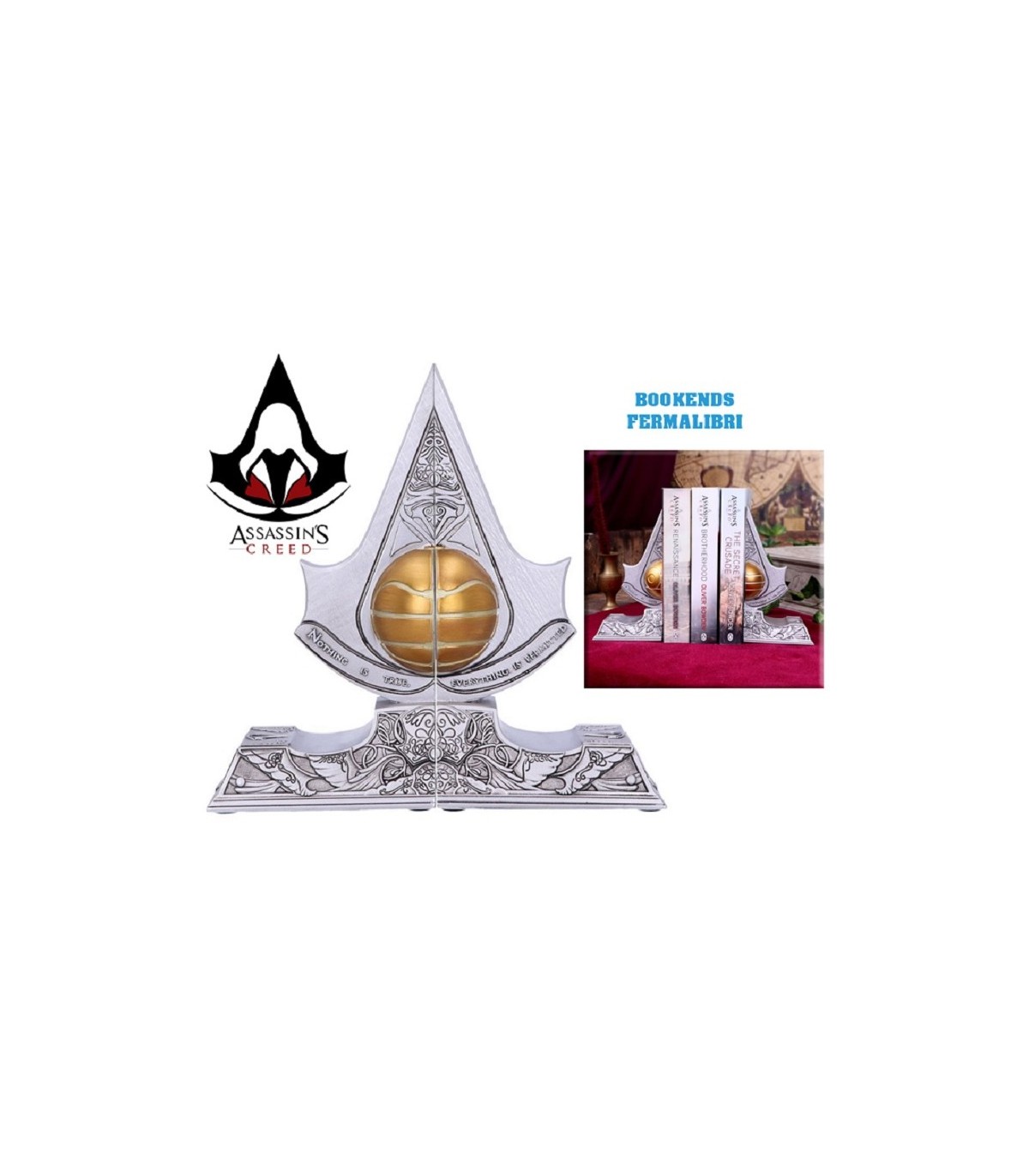 Assassin's Creed Bookends Fermalibri