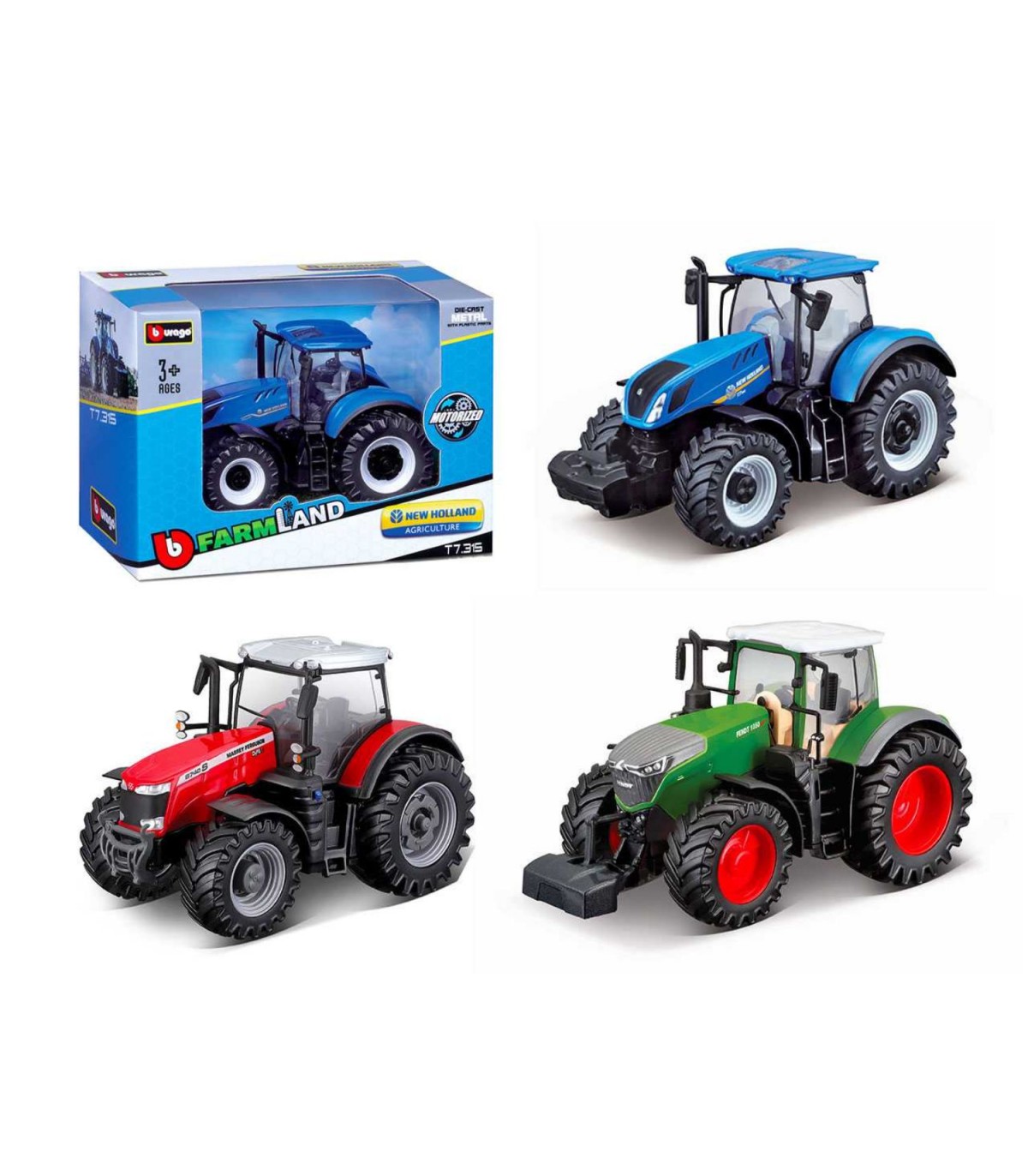 ASS.TO TRATTORI 10CM - MOTORIZZATI