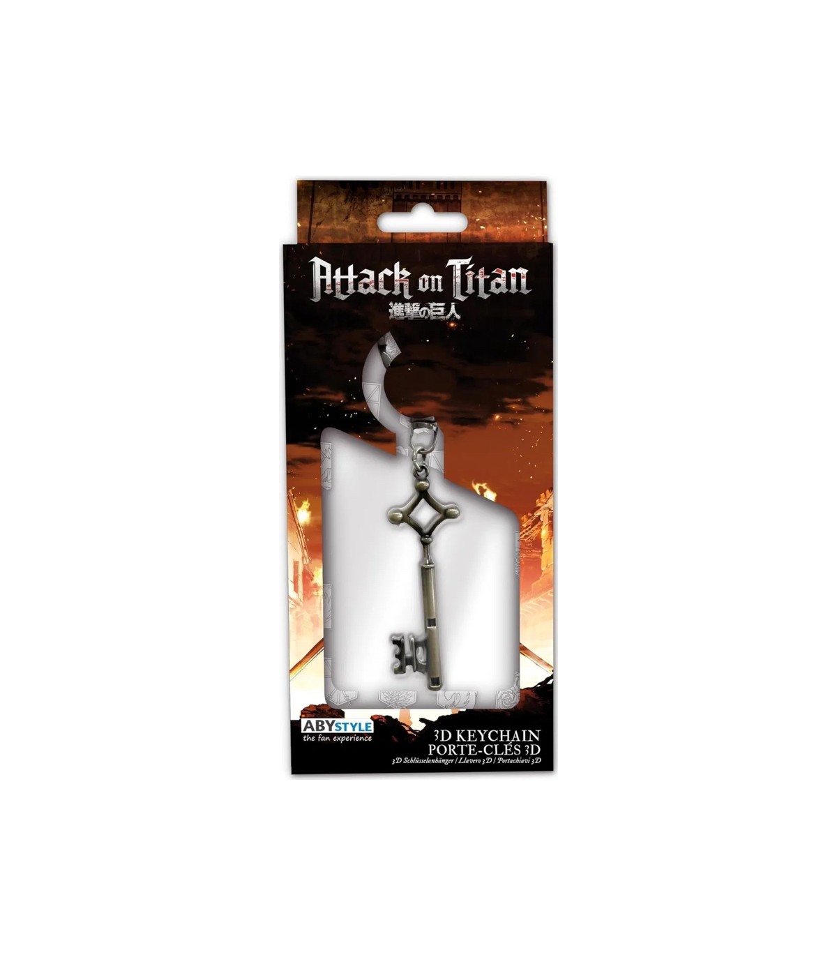 Attack On Titan - Portachiavi Eren's Key