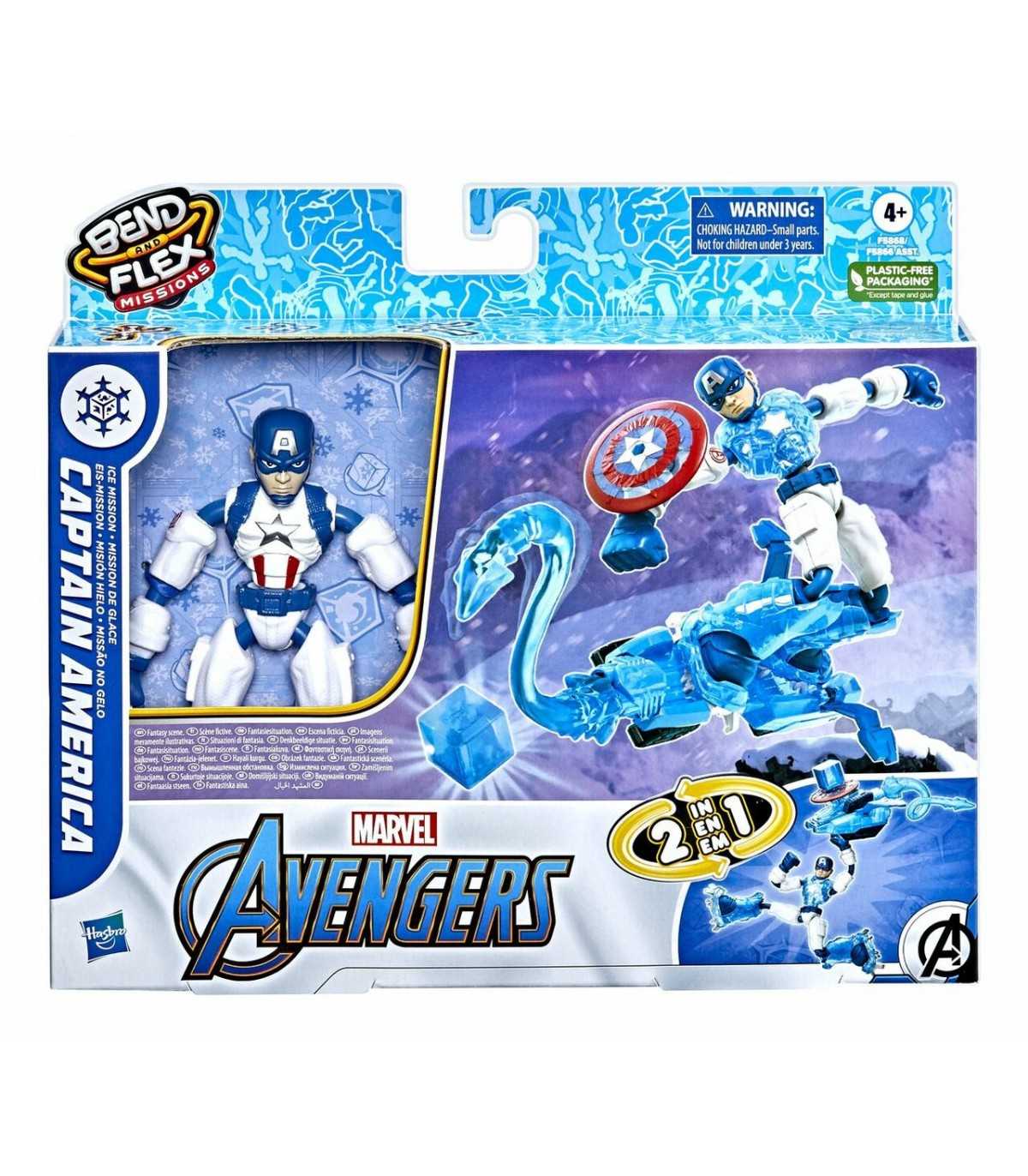 Avengers - Bend and Flex: Captain America Ice Mission