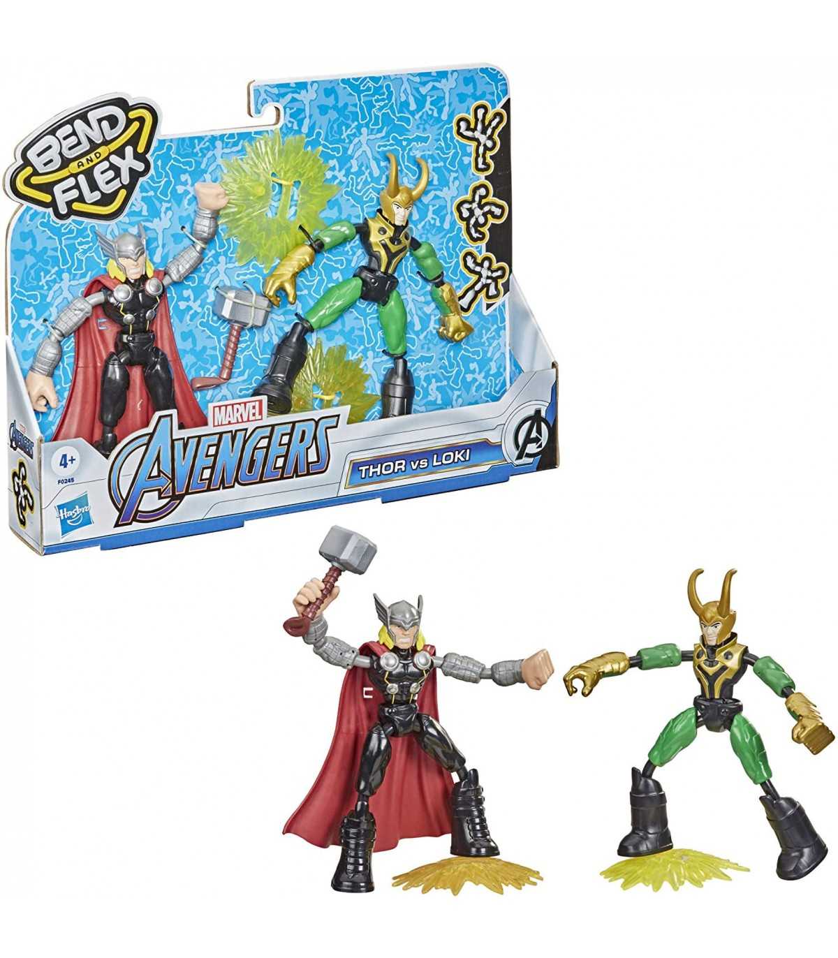 Avengers - Bend And Flex: Thor Vs Loki
