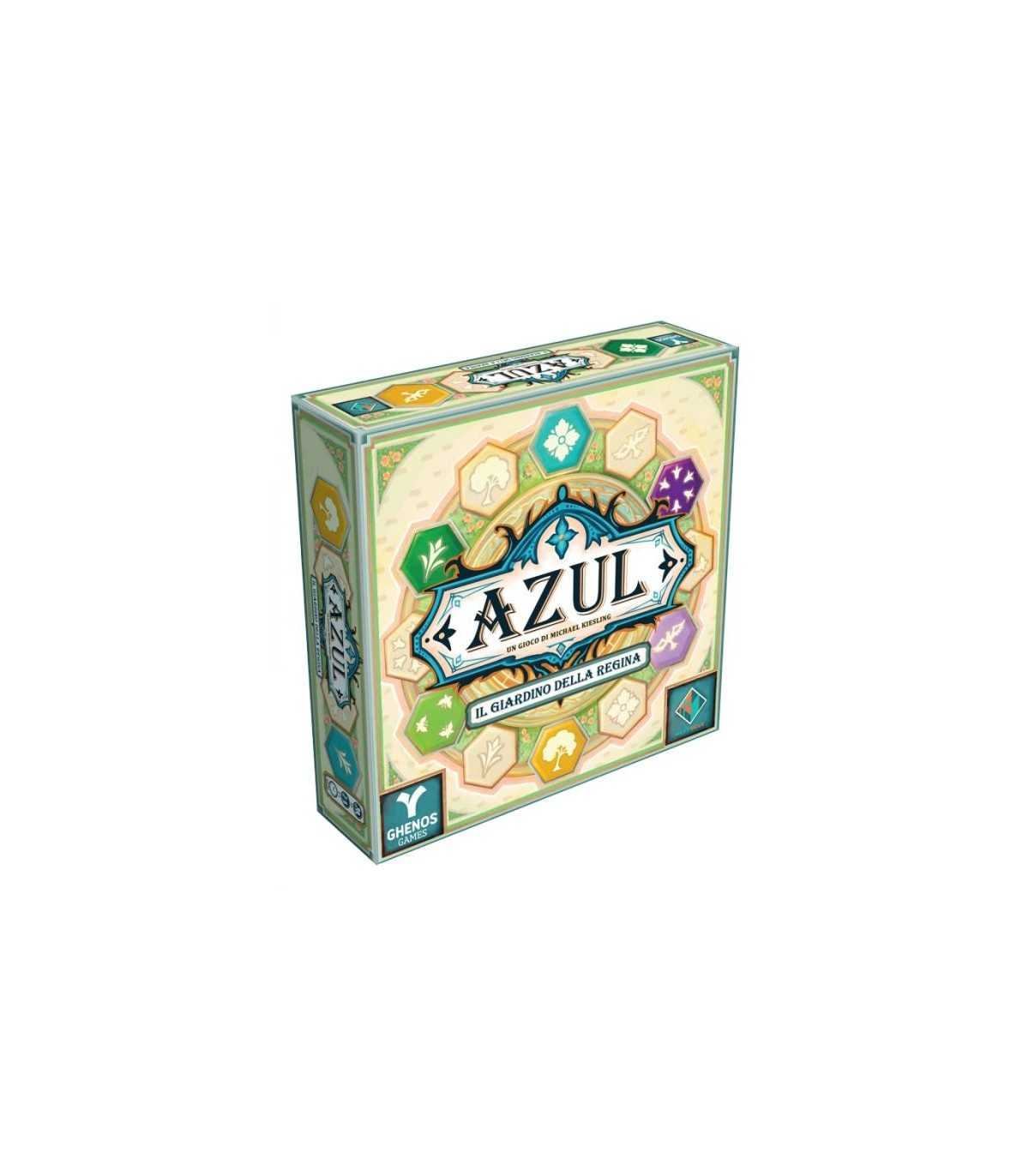 Azul: Il Giardino della Regina - Gioco da Tavolo Strategico per Famiglie | 2-4 Giocatori, Divertimento per 45 Minuti!