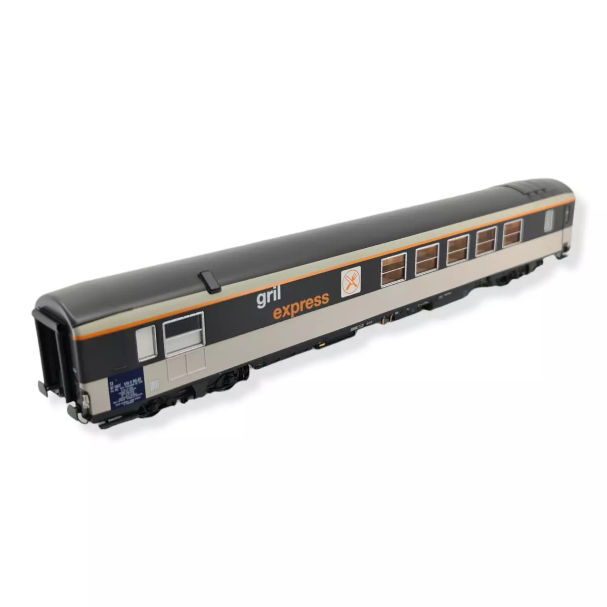 Vru "Grill Express" Corail - 5° Reggimento - LS MODELS 40157 - SNCF - HO 1/87