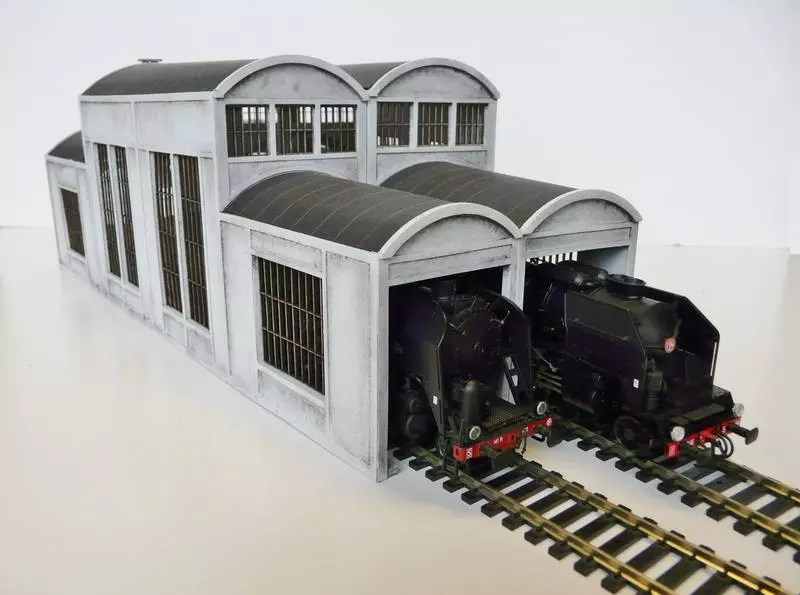 Rotonde PLM tipo G - Kit - Bois Modélisme 104004 - HO 1/87