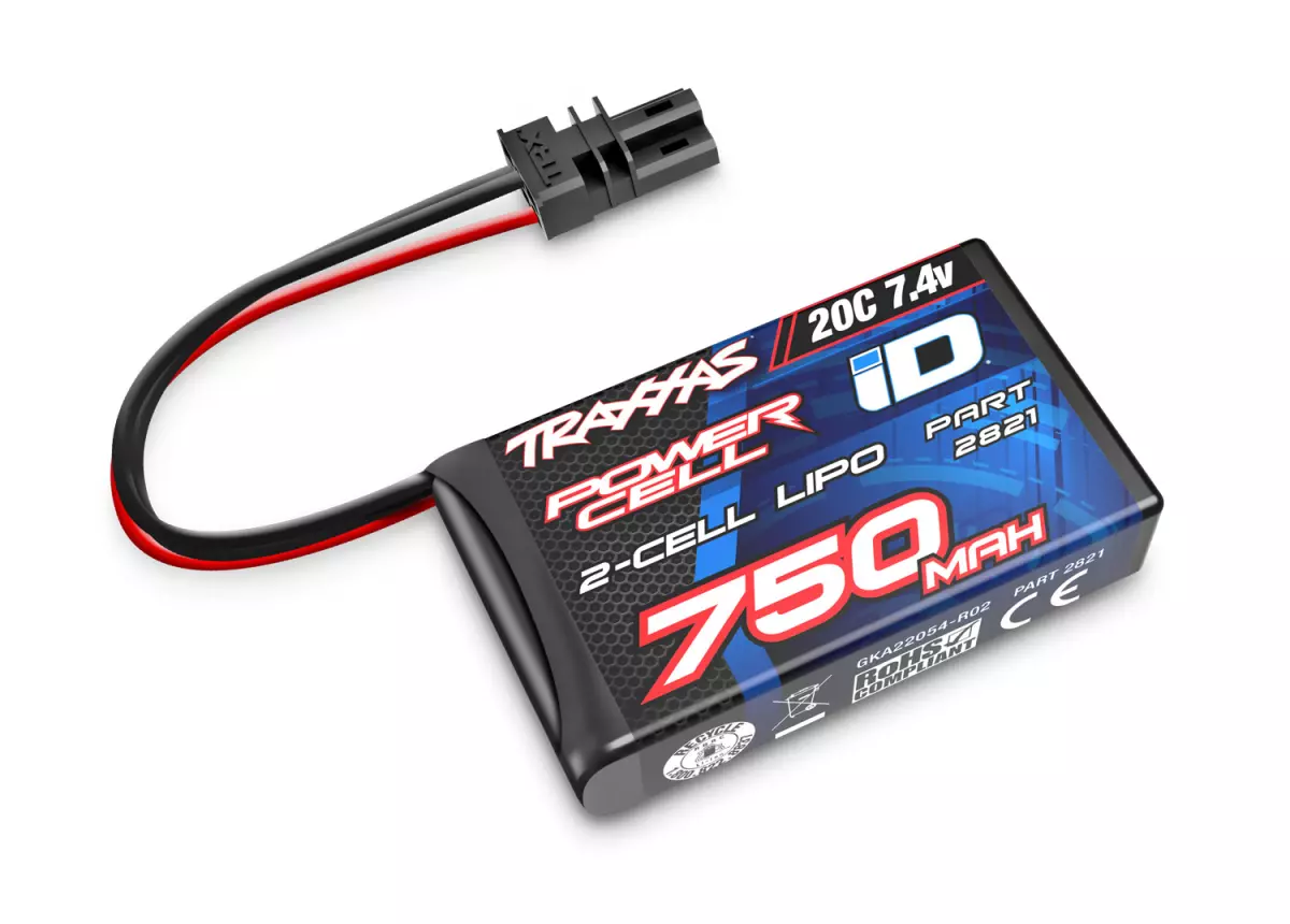 Batteria Lipo 2S 7,4V 750mAh - Traxxas 2821