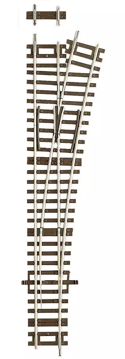 Deviatoio destro Wr15 - R 873,5 mm- 15° Roco 42441 HO 1/87 - Codice 83