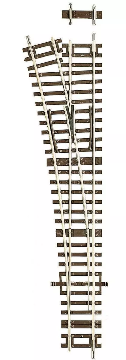 Deviatoio sinistro Wl15 - R 873,5 mm- 15° -Roco 42440 HO 1/87 - Codice 83