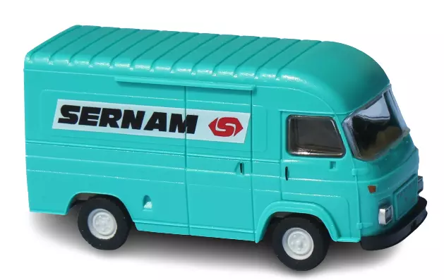 Fourgon Saviem SG2 "SERNAM " - bleu - SAI 2907 - HO 1/87