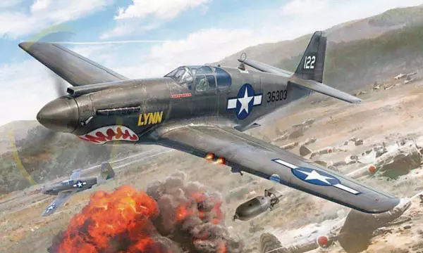 Aereo P-51A Mustang - ITALERI I1423 - 1/72 - 1939-1945