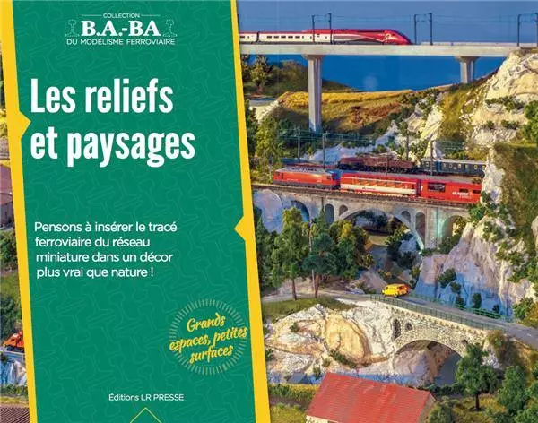 Libro Modélisme "Les reliefs et paysages" - LR Presse LRBABA13 - 28 Pagine