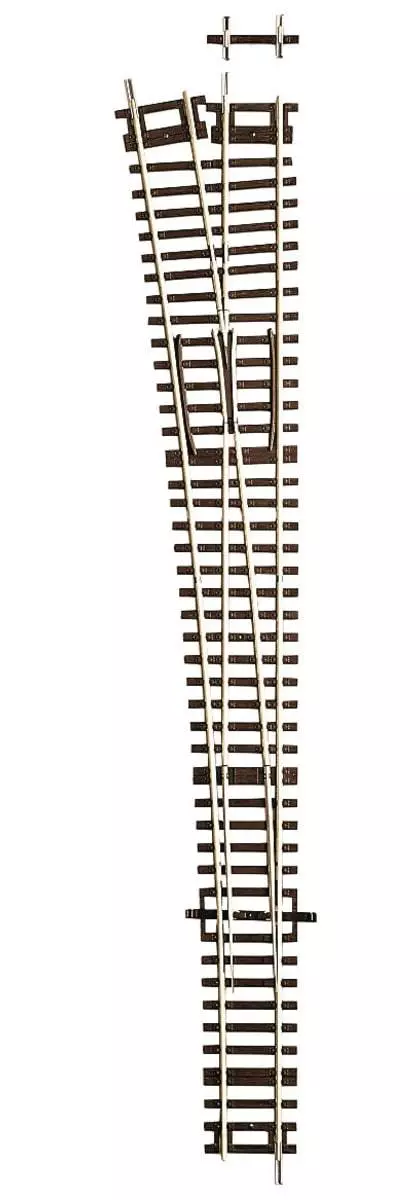 Deviatoio lungo a sinistra Wl10 R 1946 mm 10° - ROCO 42488 - HO 1/87 - Codice 83
