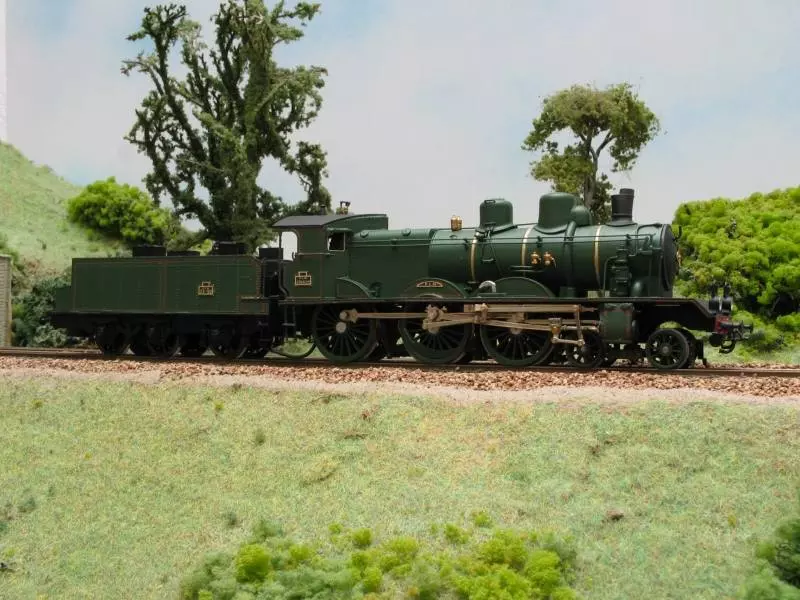 [Kit châssis seul] Locomotive à Vapeur AMF87 E138C Kit 5-230B - HO 1/87 - SNCF