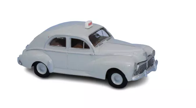 Voiture TAXI Peugeot 203 berline gris pearl BREKINA 92989 SAI 2510 - HO 1/87