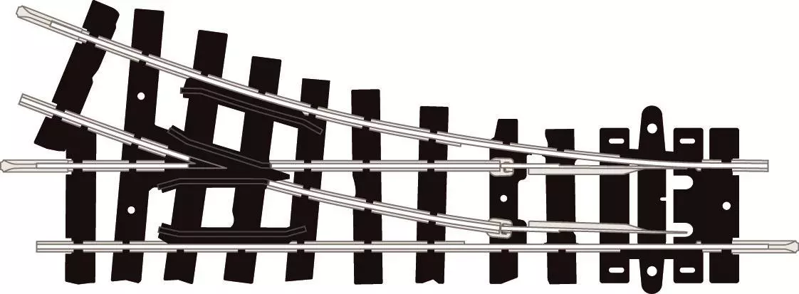 Lunghezza 87 mm, angolo di 22,50°, barra di guida diritta