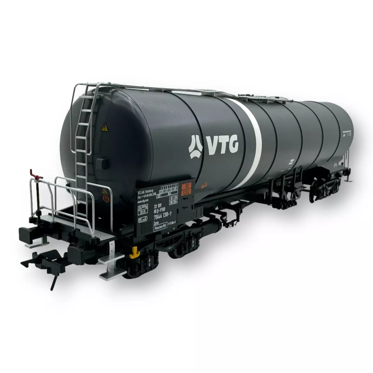 Carrozza-citerna Zans VTG - Lenz 42323-01 - DB - 0 1/43 - 2R - EP V