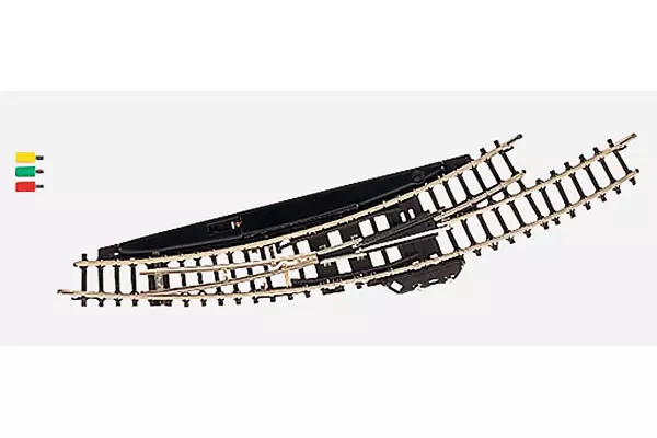 Interruttore curvo elettromagnetico a sinistra con raggio di 195 mm 30°