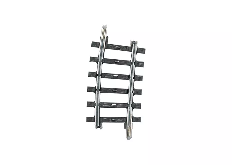 Binario curvo non zavorrato - Marklin 2224 - HO 1/87 - Codice 83 - Binario K - Angolo 7,5° - Raggio 360 mm - 3R
