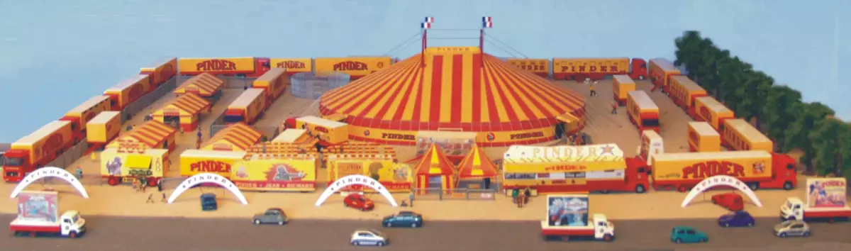 Cirque Pinder Menagerie "Années 2000" Sai 278 - HO : 1/87