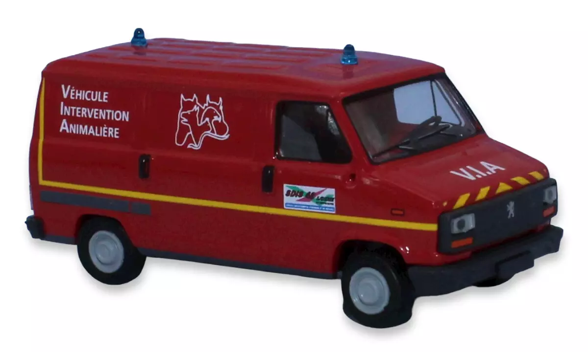 Brekina 7177 veicolo per interventi sugli animali - HO: 1/87 - Peugeot J5 - Servizio antincendio