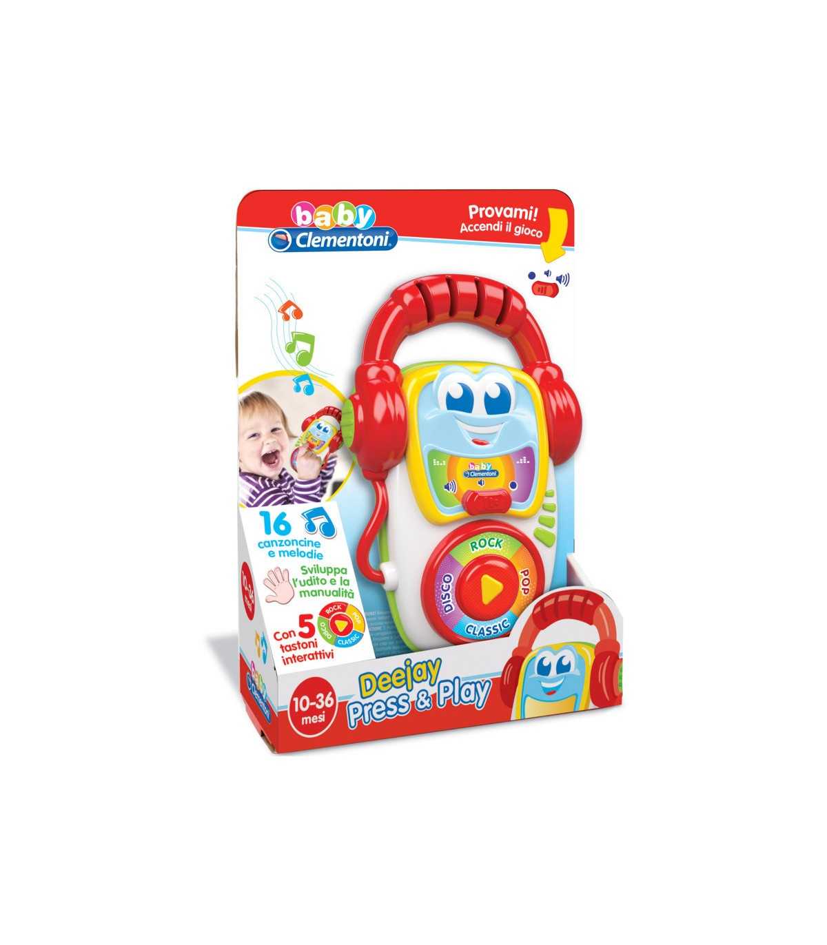 Baby Clementoni - Deejay Press & Play