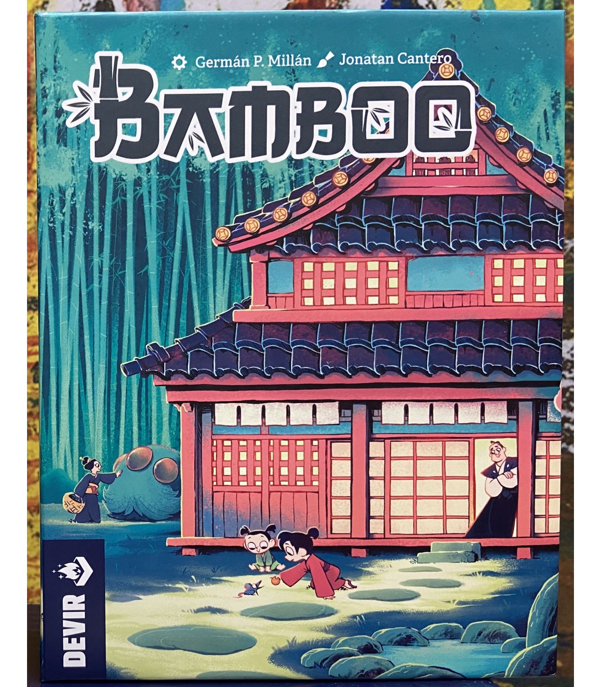 Bamboo di Devir - Gioco Strategico di Coltivazione e Interazione Sociale per 2-4 Giocatori, Avventure in Famiglia, 90 Minuti