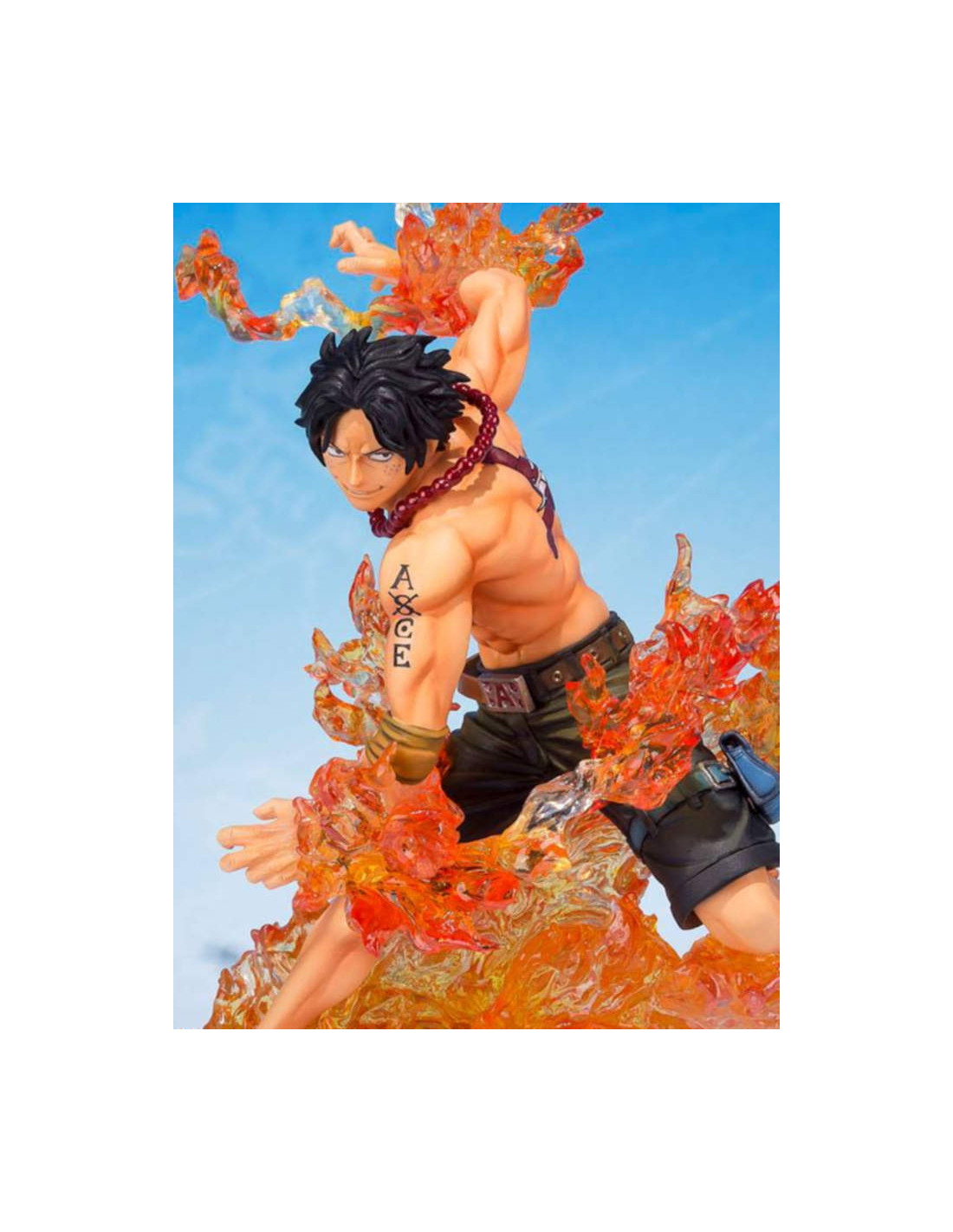 BANDAI FIGUARTS ZERO ONE PIECE BROTHER'S BOND - ACE PVC STATUE NEW NUOVO