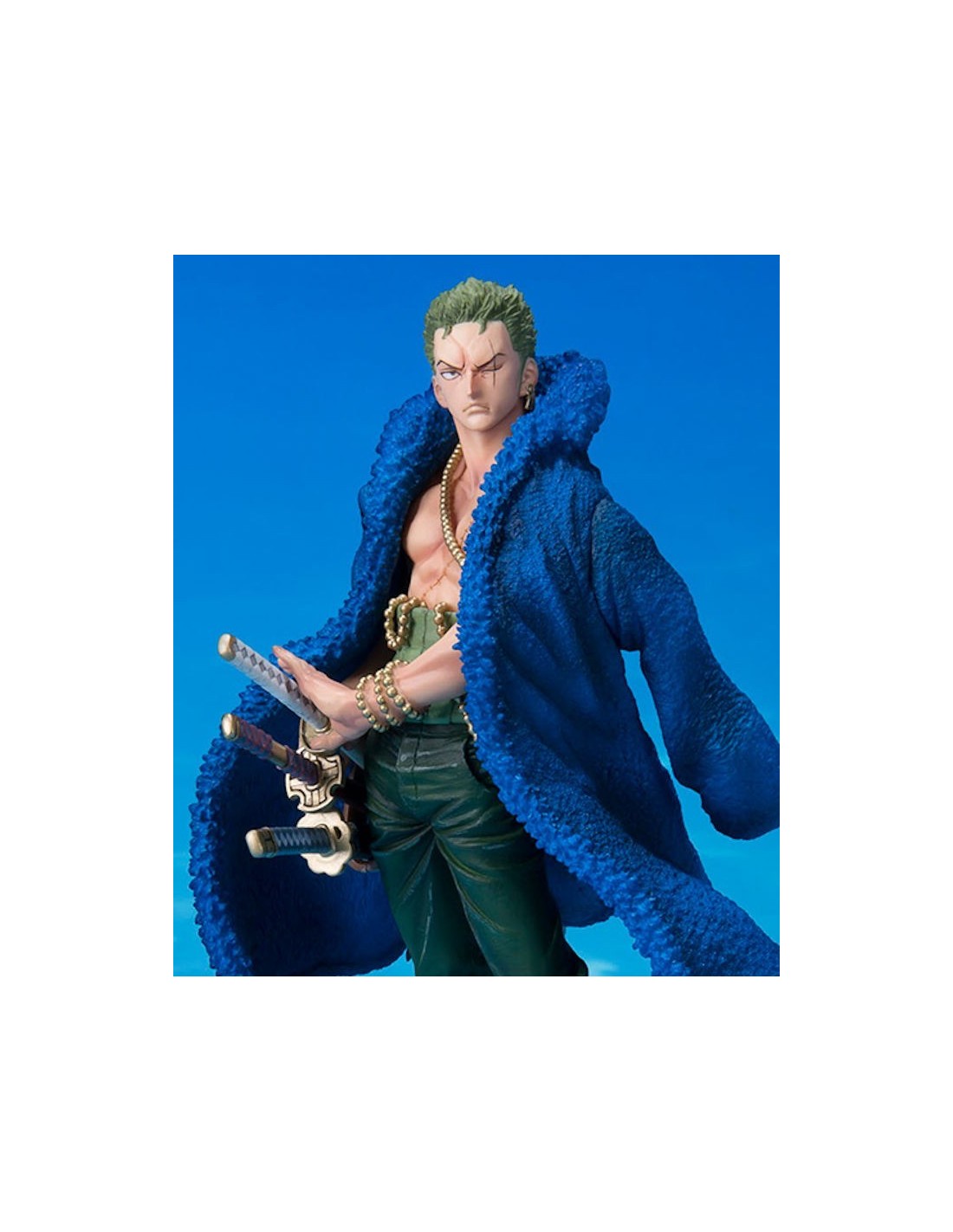 BANDAI FIGUARTS ZERO ONE PIECE RORONOA ZORO 20TH ANNIVERSARY DIORAMA PVC FIGURE NEW