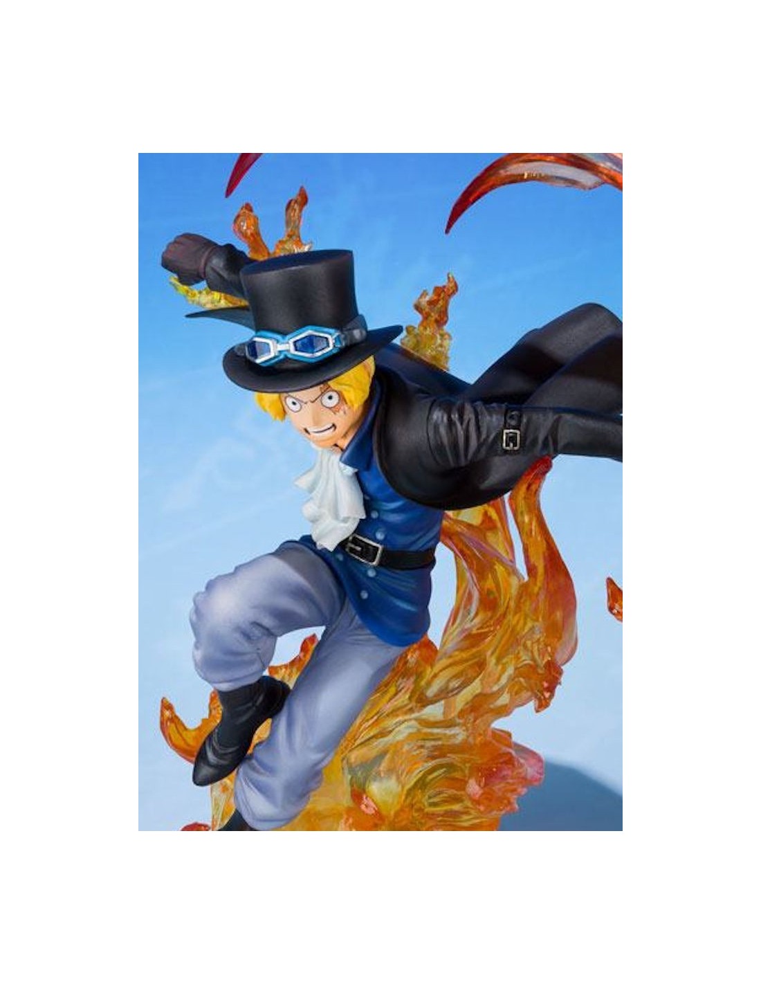 BANDAI FIGUARTS ZERO ONE PIECE SABO FIRE FIST PVC FIGURE NEW